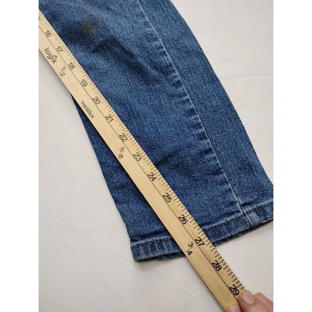 Levi's 511 Jeans Youth Boys Size 14 Reg Blue Denim Adjustable Waist W27xL29